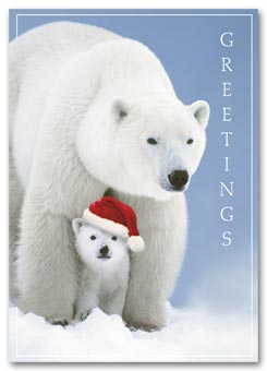 Santa Cub Holiday Card