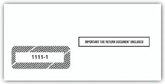 2016 1099 Single-Window Envelope