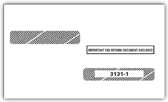 2016 Laser W-2 Double-Window Envelope