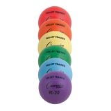 Volleyball Trainer Set,set Of Six: One Of Each In Green, Orange, Red, Blue, Purple, Yellow