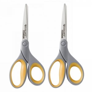 (2 EA) TITANIUM TEACHER SHEARS 