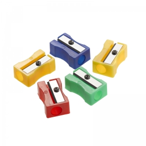 (6 PK) PENCIL SHARPENERS SINGLEHOLE