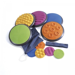 Tactile Discs Beginner Patterns, Set of 5