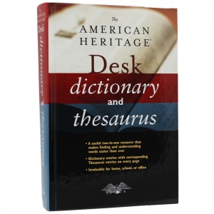 THE AMERICAN HERITAGE DESK DICTIONARY AND THESAURUS