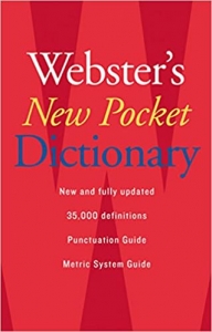 (6 EA) WEBSTERS NEW POCKET DICTIONARY