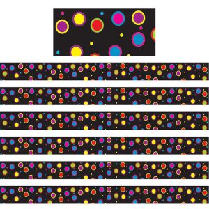 (6 PK) MAGNETIC MAGI-STRIPS COLOR DOTS