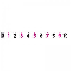 Math Die Cut Magnets Number Line 20 To 120