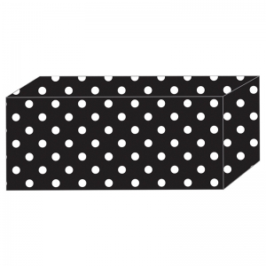 (6 EA) BLOCK MAGNETS BW DOTS