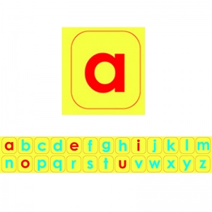 (3 Pk) Foam Letter Magnet Lowercase