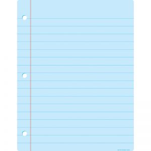 Smart Poly Chart Notebook Paper Blu Dry-erase Surface