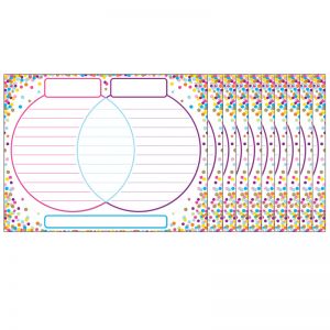 (10 Ea) Chart Venn Diagram Confetti