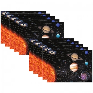 10 PK POSTERMAT POLY SOLAR SYSTEM 