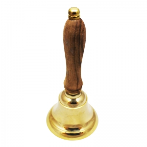 School Hand Bell, 6.5" Height