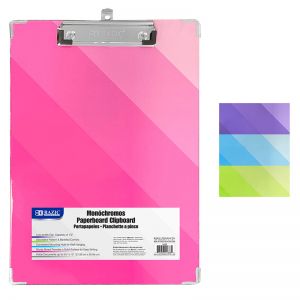 Monochromos Paperboard Clipboard W/ Low Profile Clip