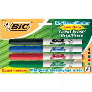 (6 Pk) Bic Great Erase Dry Erase