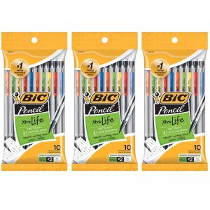 (3 PK) BIC MECHANICAL PENCILS 0.7MM 10 PER PK