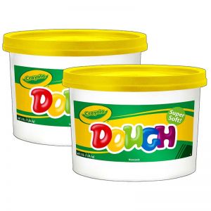 (2 EA) MODELING DOUGH 3LB BUCKET YELLOW