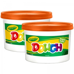 (2 EA) MODELING DOUGH 3LB BUCKET ORANGE