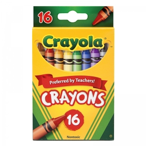 (8 Bx) Crayola Crayons 16ct Per