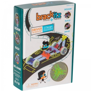 Brackitz Driver 43 Piece Building Toy Set