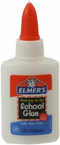 (24 EA) ELMERS SCHOOL GLUE 1.25OZ BOTTLE