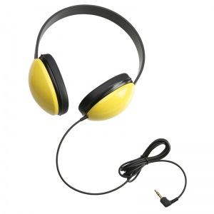 Listening First Stereo Headphones, Yellow