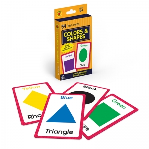 Colors And Shapes Flash Cards 