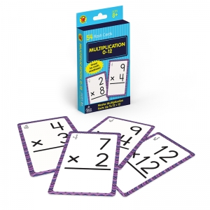 Multiplication 0 To 12 Flash Cards 