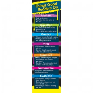 Things Good Readers Do Bookmarks, Grade 3-8, Pack of 30