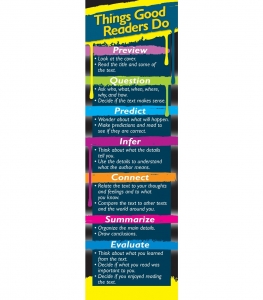 (6 Pk) Things Good Readers Do Bookmarks