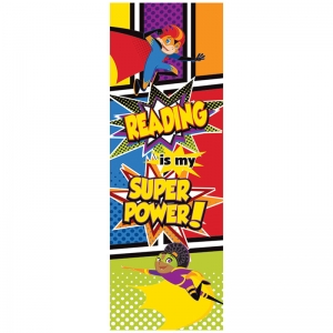 (6 Pk) Super Power Bookmarks       