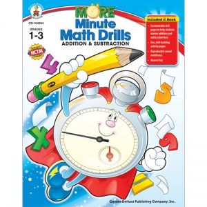 MINUTE MATH DRILLS ADDITION & SUBTRACTION RESOURCE BOOK GR 1-3