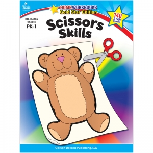 Scissors Skills Workbook, Grades Prek1