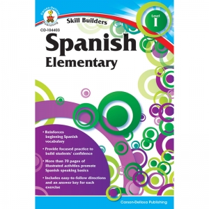 SKILL BUILDERS SPANISH LEVEL 1 WORKBOOK GRADE K-5