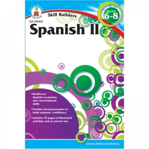 Skill Builders Spanish II Workbook, Grade 6-8