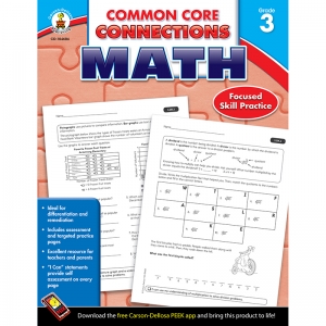 Common Core Connections Math Workbook, Grade 3