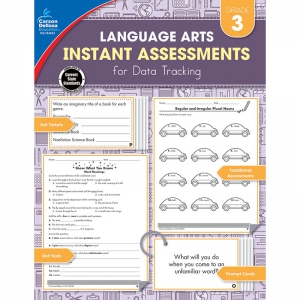 Language Arts Instant Assessments For Data Tracking Resource Book, Grade 3