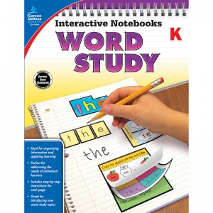 Interactive Notebooks: Word Study Resource Book, Grade K