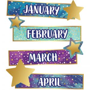 (3 Pk) Galaxy Months Of The Yr