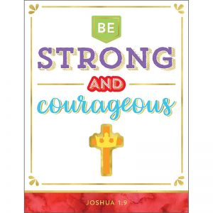 Be Strong And Courageous Chart 