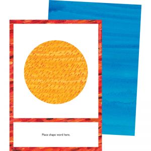 ERIC CARLE SHAPES LEARNING CARDS 