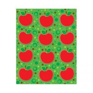 Apples Shape Stickers, 72pk