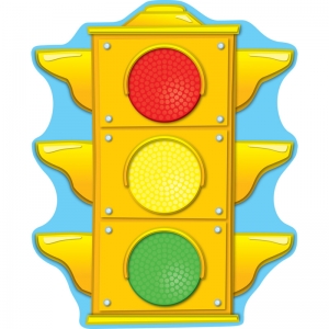 Stoplight Two-Sided Decorations - Year Round