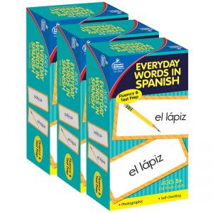 (3 Pk) Flash Cards Everyday Words