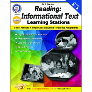 Reading Informational Text Gr 68  Learning Station