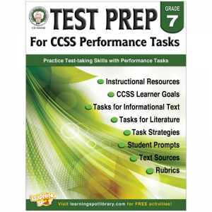 Test Prep For Ccss Performance Tasks, Grade 7