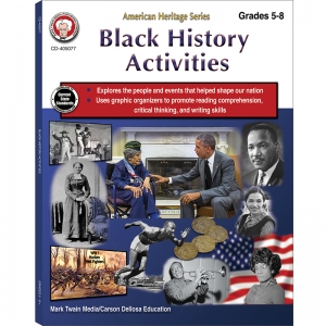 Black History Workbook Gr 5 - 8 