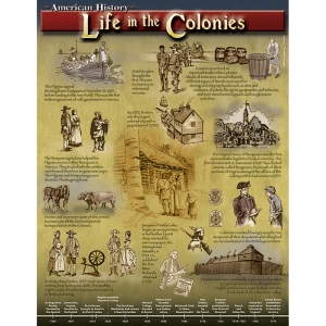 Life In The Colonies Chart