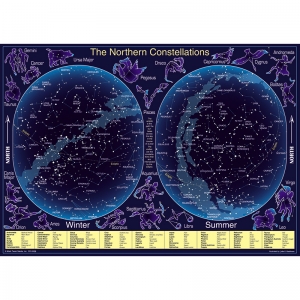 The Northern Constellations Chart
