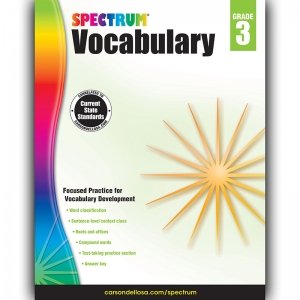 Vocabulary Workbook, Grade 3